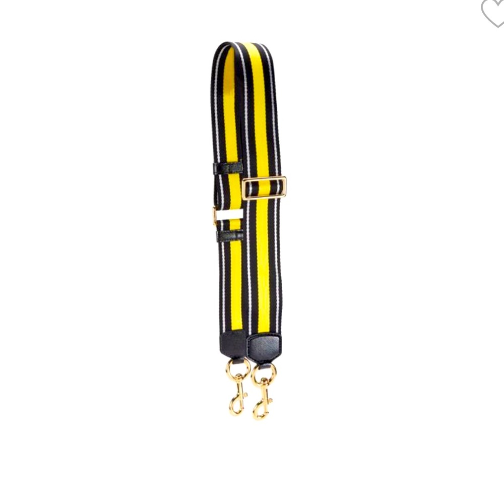 Marc Jacobs striped webbing strap for camera bag, snapshot bag, tote bag, etc